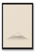 Fuji — Mount Fuji — framed 30×45 cm, black wood frame with acrylic glass